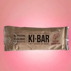 Barra Proteica Natural Cafe x 40 grs KI BARS (x 7 unidades) - comprar online
