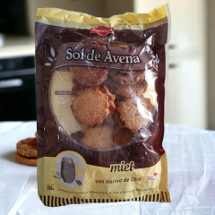 Galletitas Sol de Avena Miel y Harina de Chia x 250 grs NUTRESAN (x 12 unidades) - comprar online