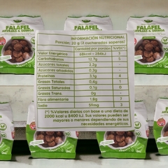 Premezcla para Falafel de Arveja y Quinoa x 200 grs NATURAL POP (x 7 unidades) - Tienda Oeste Alimentos Naturales