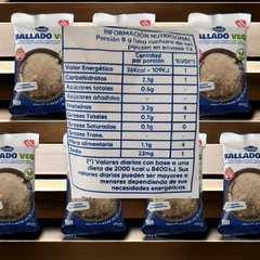 Rallado Vegano de Harina de Mani y Levadura Nutricional Queso x 100 grs NATURAL POP (x 7 unidades) - Tienda Oeste Alimentos Naturales
