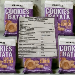 Galletitas Pepas de Batata sin tacc x 150 grs DELICEL (x 5 unidades) en internet