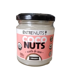 Aceite de Coco Virgen Organico x 200 cm3 ENTRE NUTS (x 4 unidades) - Tienda Oeste Alimentos Naturales