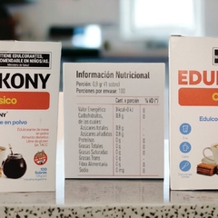 Edulcorante Clasico en Polvo caja x 100 sobrecitos de 0,8 grs EDULKONY X 5 UNIDADES - comprar online