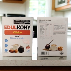Edulcorante Clasico en Polvo caja x 100 sobrecitos de 0,8 grs EDULKONY X 5 UNIDADES en internet