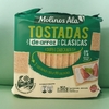 Tostadas de Arroz Clasicas x 150 grs MOLINOS ALA (x 6 unidades)