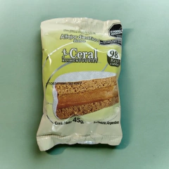 Alfajor Dietetico de Chocolate Blanco x 45 grs CERAL (x 8 unidades)