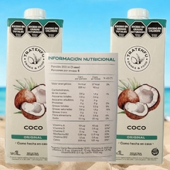 Leche de Coco Sabor Original x 1 litro TRATENFU (x 4 unidades) - comprar online