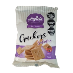 Galletitas Crackers Clasicas x 150 grs ANGIOLA (x 6 unidades) - Tienda Oeste Alimentos Naturales