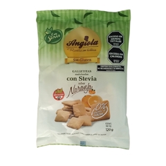 Galletitas Dulces con Stevia Sabor Naranja x 120 grs ANGIOLA (x 6 unidades) en internet