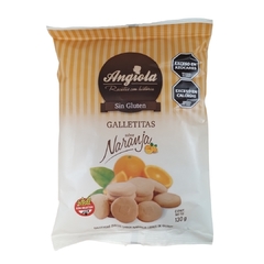 Galletita Dulce Sabor Naranja x 130 grs ANGIOLA (x 6 unidades) - Tienda Oeste Alimentos Naturales