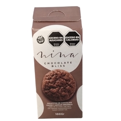 Galletitas de Chocolate Cacao y Azucar Organica sin tacc x 100 grs NINA (x 8 unidades) - Tienda Oeste Alimentos Naturales