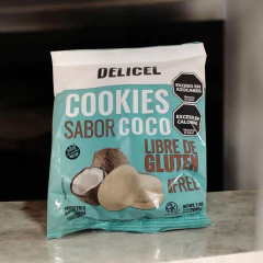 Galletitas de Coco sin tacc x 200 grs DELICEL (x 5 unidades)