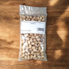 Pistachos con Cascara Tostados y Salados x 250 gramos en internet