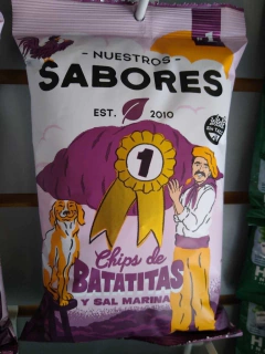 Chip de batata con sal marina x 80g BATATITAS( 18 unidades) en internet