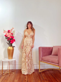 Vestido Versalles gold en internet