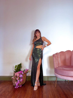 Vestido Ibiza verde - tienda online