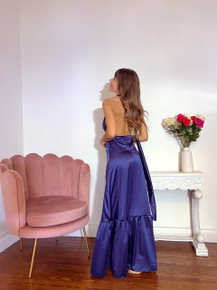 Vestido Nápoles azul marino - loja online