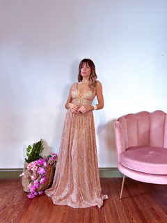 Imagen de Vestido Coliseo gold