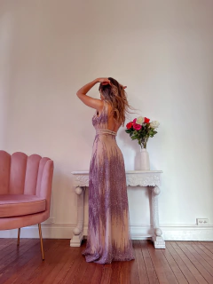 Vestido Coliseo bordado lila/violeta en internet
