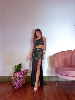 Vestido Ibiza verde en internet