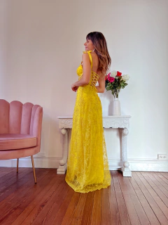 Vestido Ámsterdam amarillo - loja online