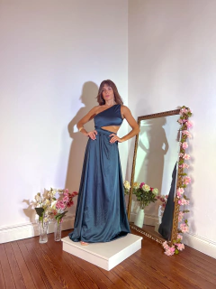 Imagen de Vestido Bali verde inglés