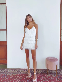 Vestido Puerto Rico blanco - comprar online