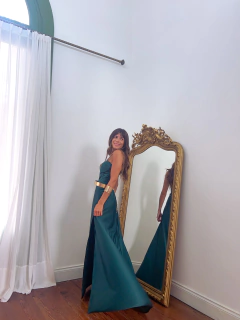 Vestido Cerdeña verde ingles - buy online