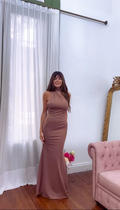 Vestido Capri Camel - Coronadas De Gloria