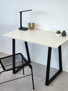 Escritorio Madera Y Hierro Moderno Grande Minimal - InnoBAL Deco & Mobiliario