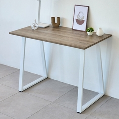 Escritorio Madera Y Hierro Moderno Grande Minimal en internet