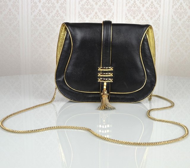 Bolsa Lilly Sarti Couro Preta