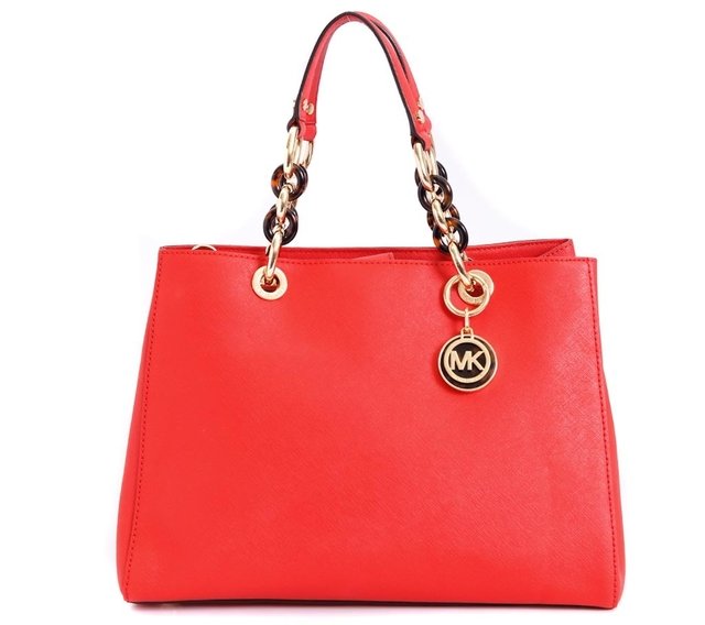 Bolsa Michael Kors Shopping Tote Jet Set Coral