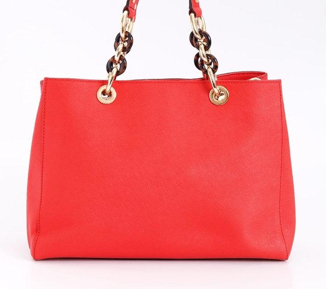 Bolsa Michael Kors Shopping Tote Jet Set Coral - loja online