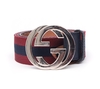 Cinto Gucci Web Interlocking GG Buckle Tam 85