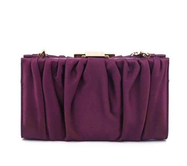 Clutch Salvatore Ferragamo Cetim Plissado na internet