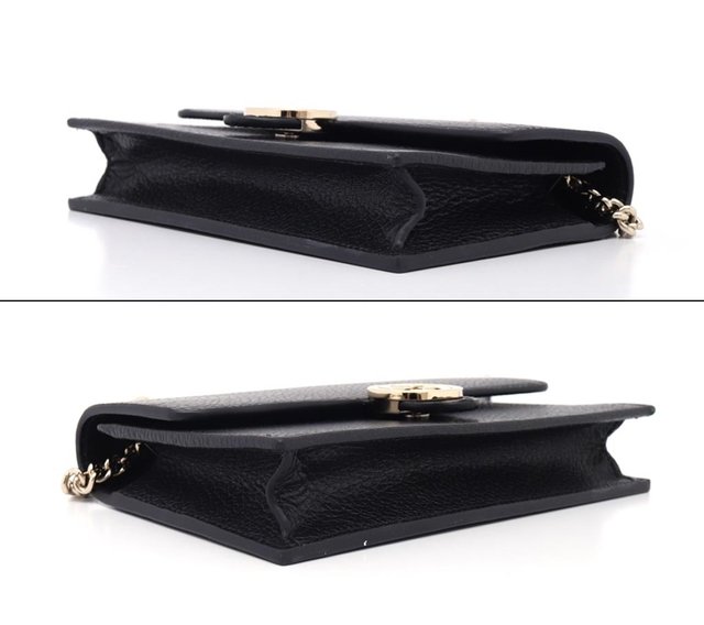 Bolsa Gucci Interlocking G Wallet On Chain Preta - comprar online