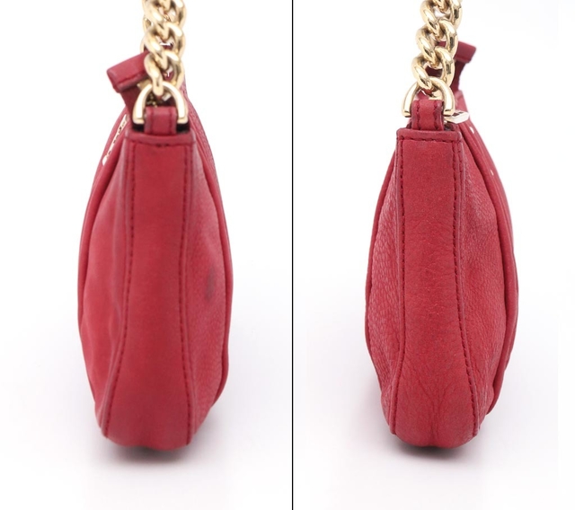 Bolsa Fendi Pochette Vermelha - Paris Brechó - Artigos de Luxo Seminovos