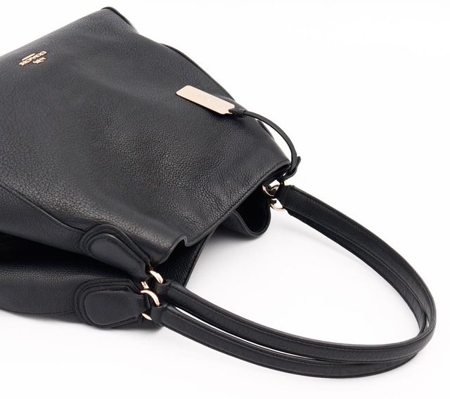 Bolsa Coach Sholder Black Leather - comprar online