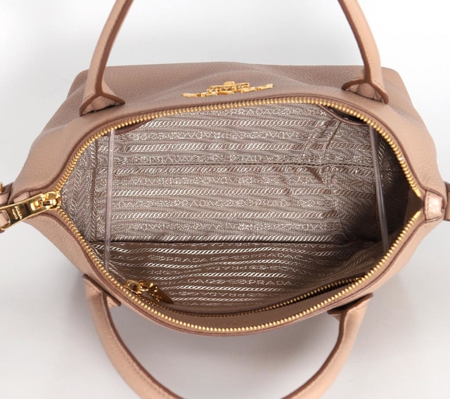 Bolsa Prada Vitelo Daino Cammeo 1BA111