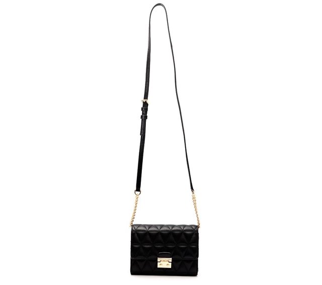 Bolsa Michael Kors Sloan Couro Preta
