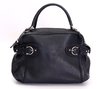 Bolsa Salvatore Ferragamo Blueberry Pebbled Calfskin - loja online