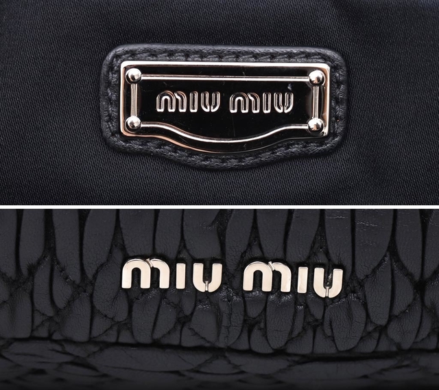 Bolsa Miu Miu Turnlock Top Handle Couro Nappa Matelassê na internet