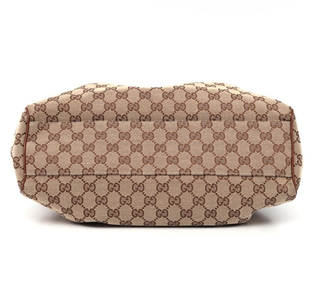 Bolsa Gucci Sukey Marrom/Bege - Paris Brechó - Artigos de Luxo Seminovos