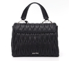 Bolsa Miu Miu Flap Couro Matelassê Top Handle Preta - Paris Brechó - Artigos de Luxo Seminovos