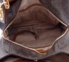 Bolsa Michael Kors Shoulder Monograma Jet Set Ébano