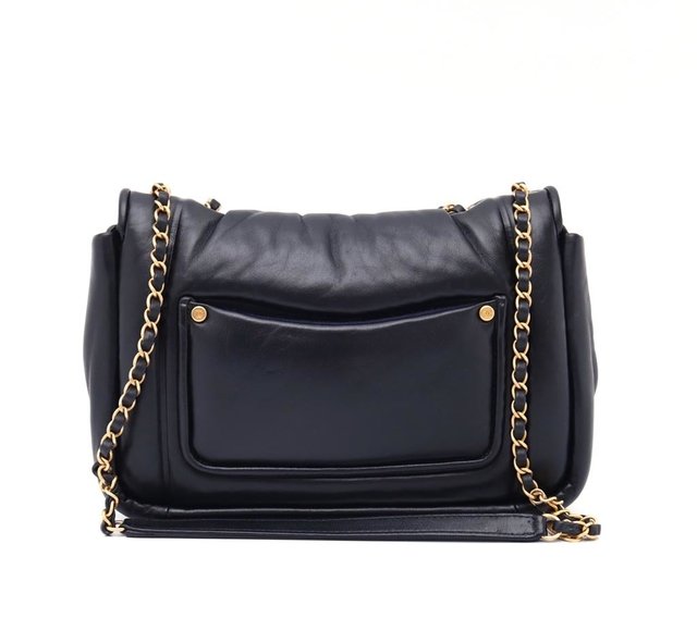 Imagem do Bolsa Chanel Original Black Puffy Lambskin Flap