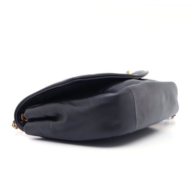 Bolsa Chanel Original Black Puffy Lambskin Flap - Paris Brechó - Artigos de Luxo Seminovos