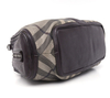 Mala Burberry Smoked Check Coated Canvas Shoulder - comprar online