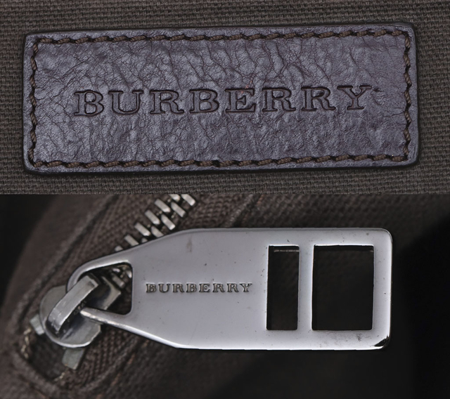 Mala Burberry Smoked Check Coated Canvas Shoulder - Paris Brechó - Artigos de Luxo Seminovos